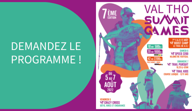 Programme Val Tho Summit Games 2022